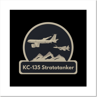 KC-135 Airplane Refueling F-15 Posters and Art